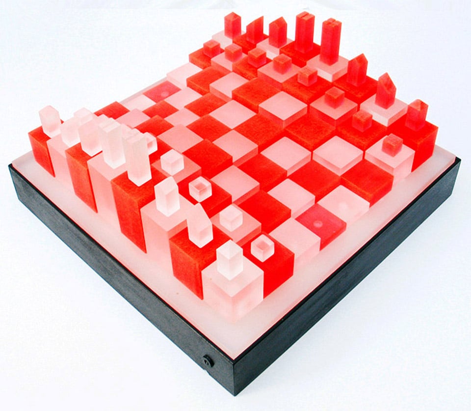 3D Cube Chess Set