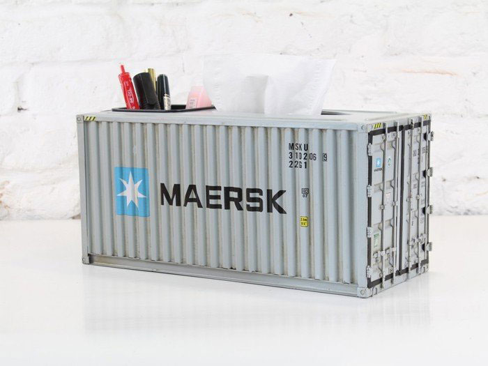 Cargo Container Tissue Box 2
