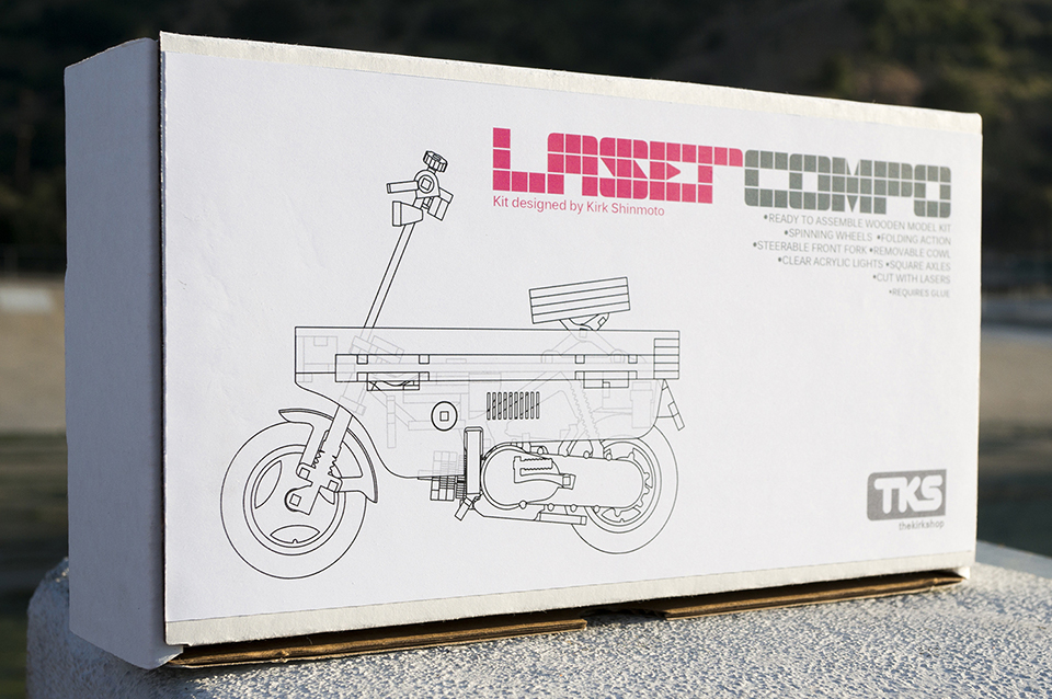 Lasercompo Scooter Model Kit