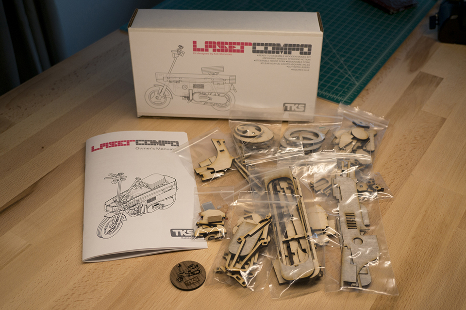 Lasercompo Scooter Model Kit