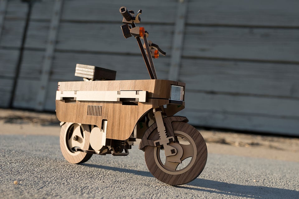 Lasercompo Scooter Model Kit