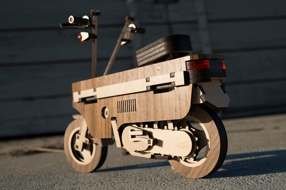 Lasercompo Scooter Model Kit