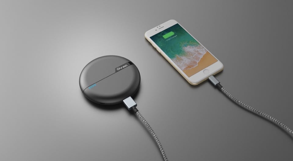 Onyxx Wireless Charging Power Bank