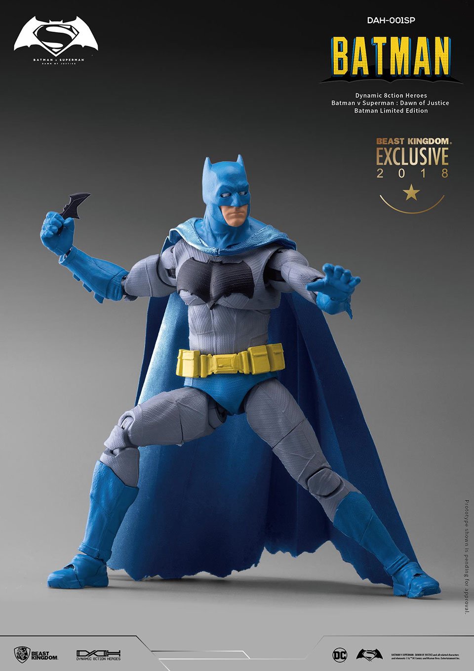 BvS Batman Comic Color Action Figure