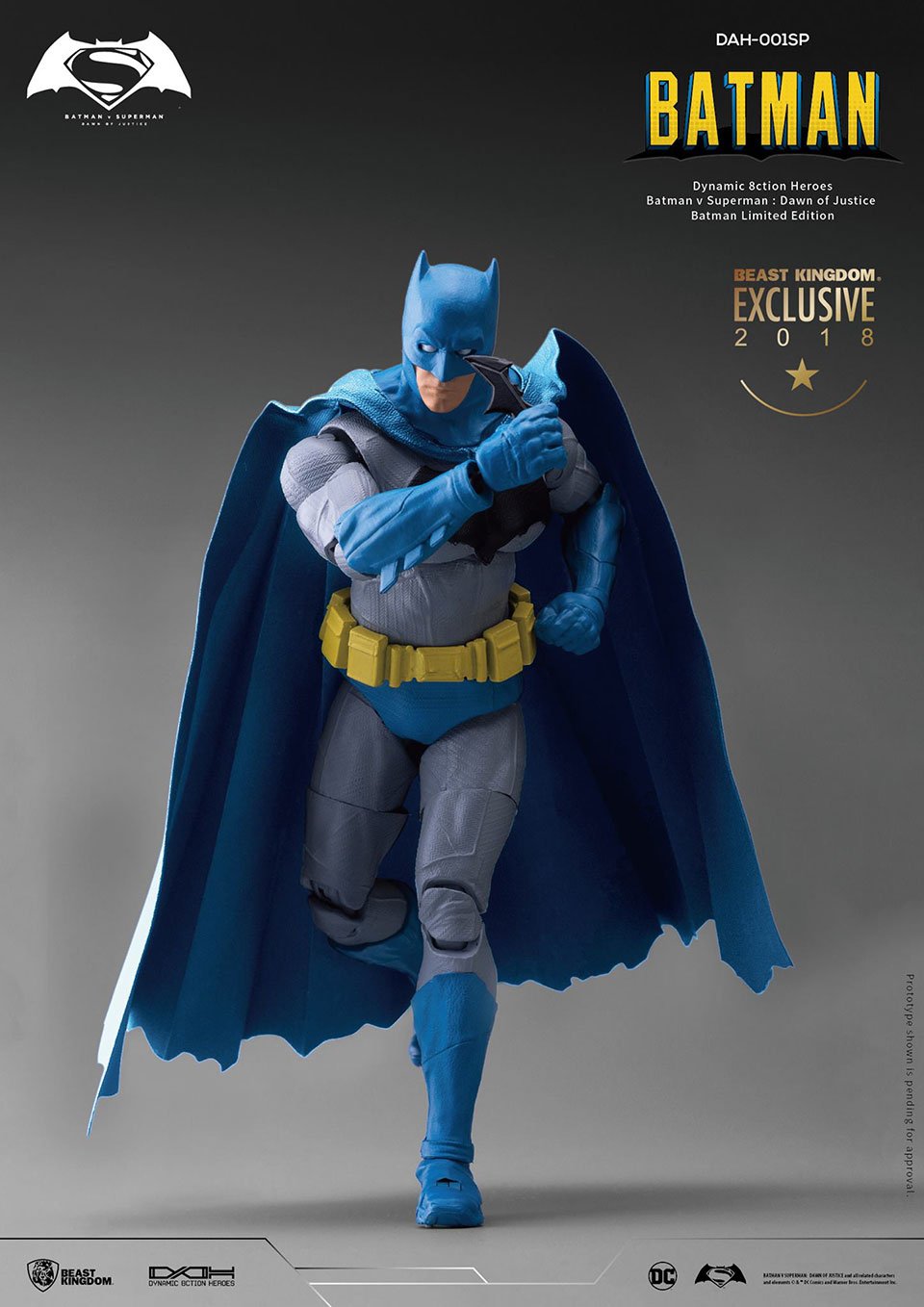 BvS Batman Comic Color Action Figure