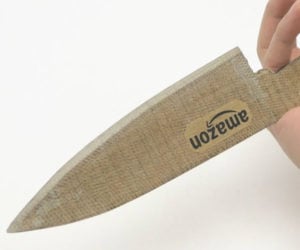 Making a Knife from Cardboard