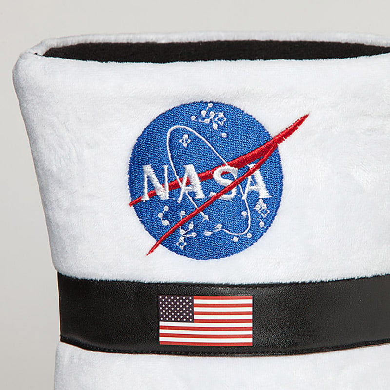 Astronaut Boot Plush Slippers