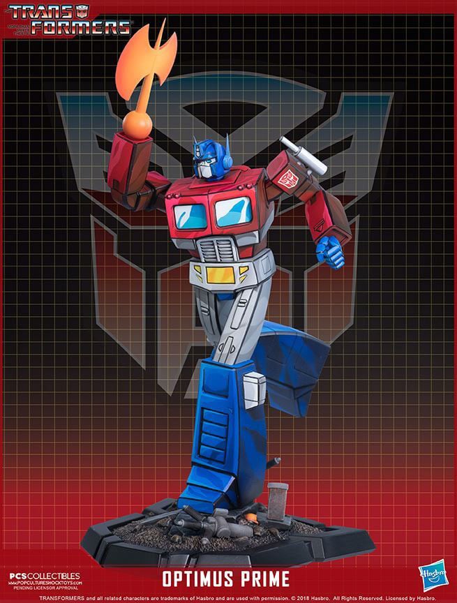 transformers pcs statue