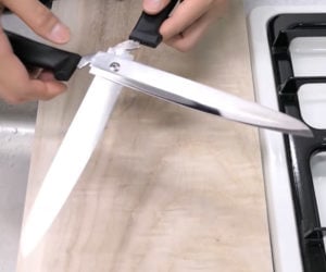 Making Scissors from Knives