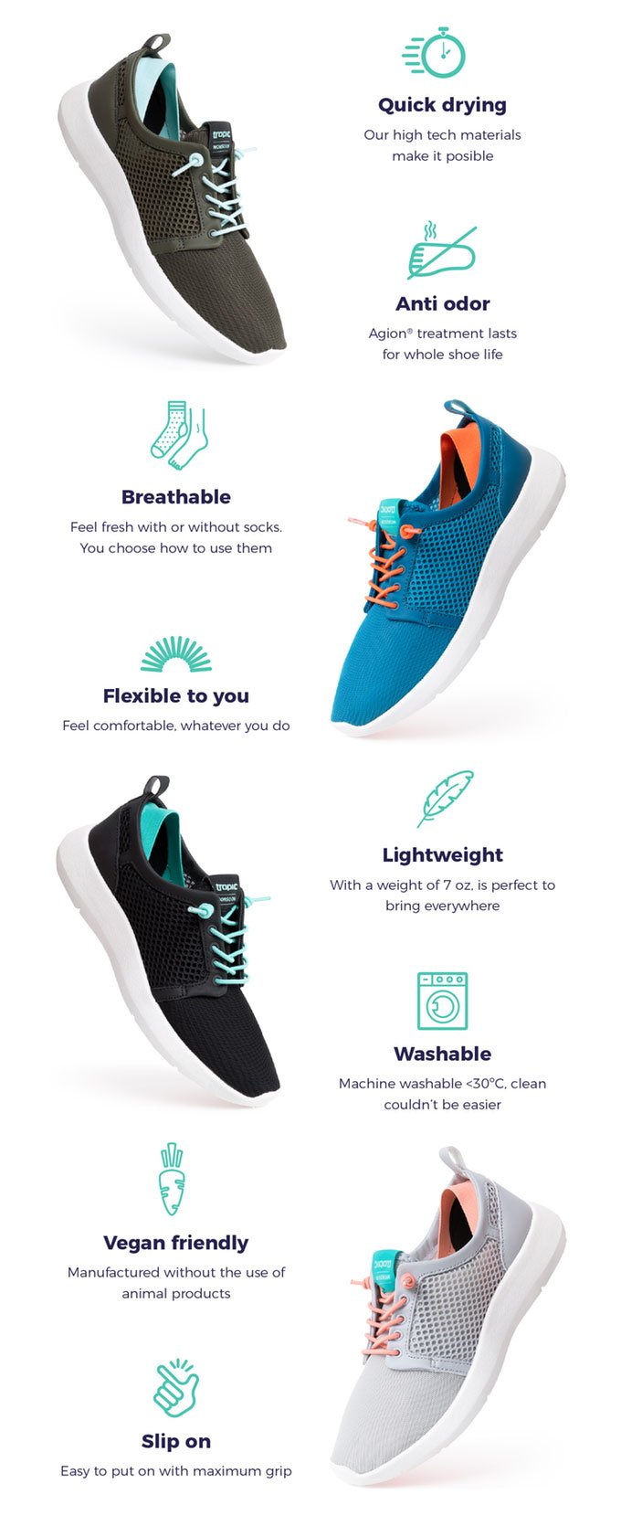 Tropic Quick Drying Shoes