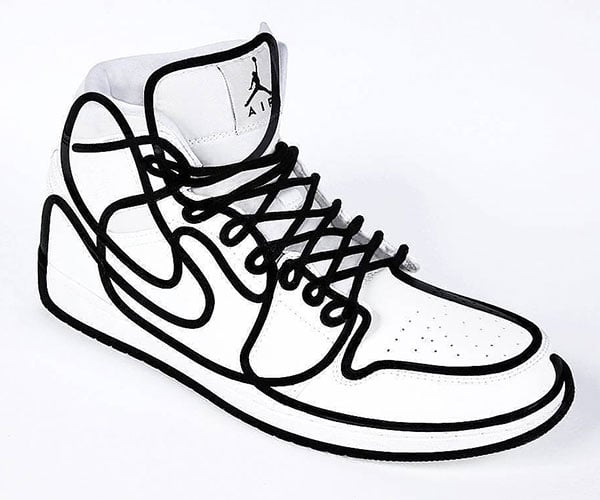 These White Nike Shoes Are an Optical Illusion