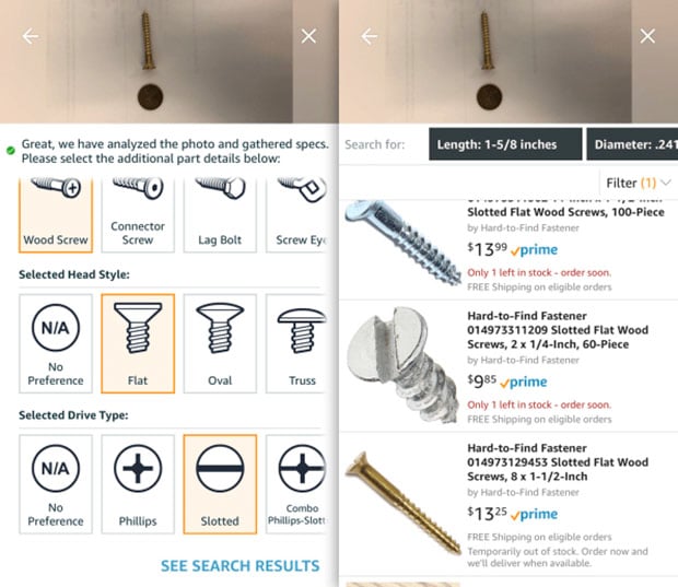 s App Has a Part Finder Feature That Identifies Screws, Nuts and  Bolts