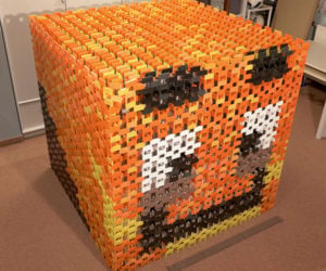 21,000 Domino Cube