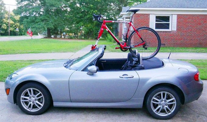 suction cup bicycle rack