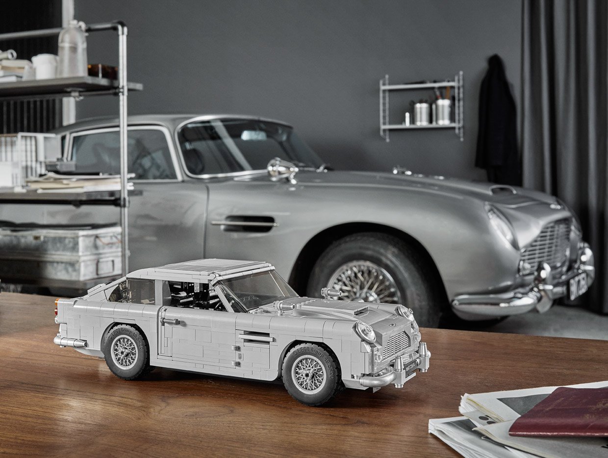 lego bond car