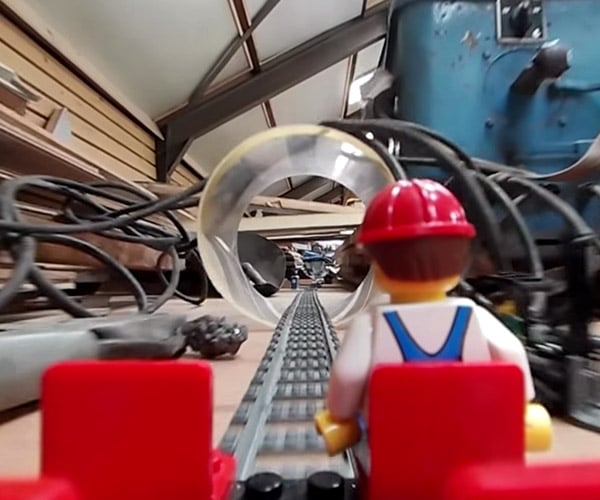 360º LEGO Train Factory Ride
