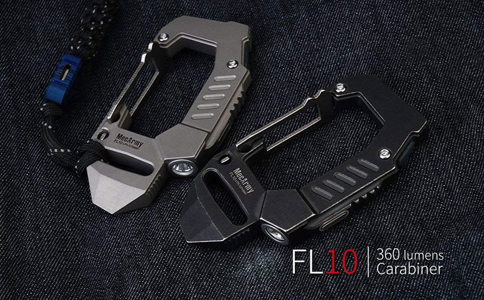 MecArmy FL10 Flashlight Carabiner