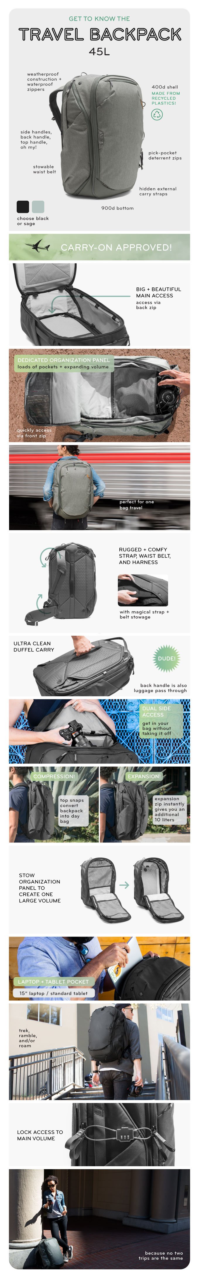 Peak Design Travel Backpack