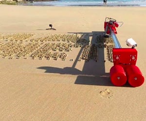 Sand Drawing Robot