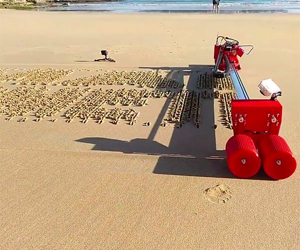 Sand Drawing Robot