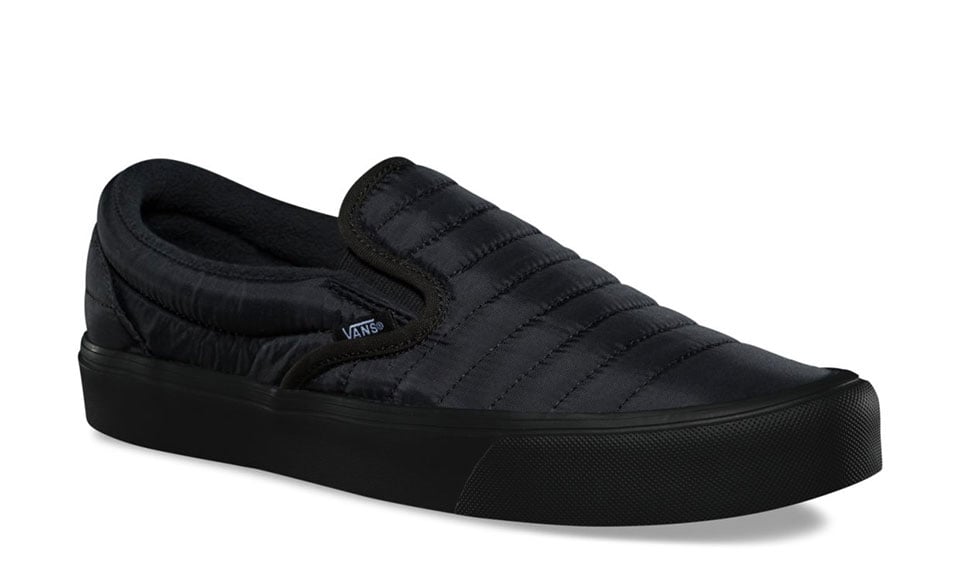 vans quilted slip on