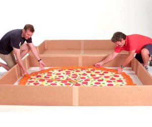 Making a Giant Gummy Pizza
