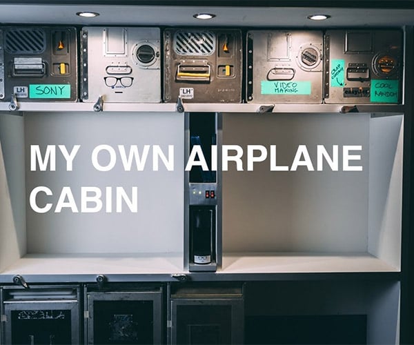 Building a Fake Airplane Galley