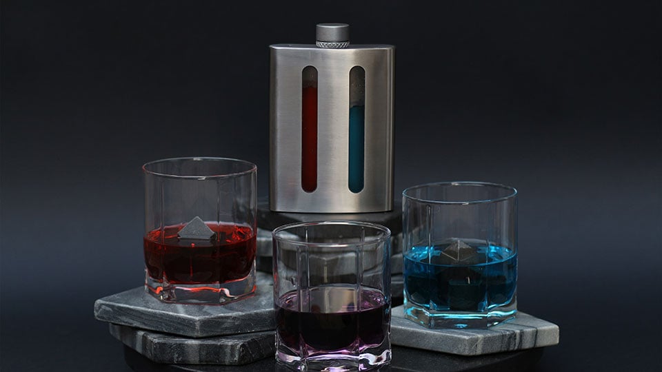Dividere Dual Chambered Flask