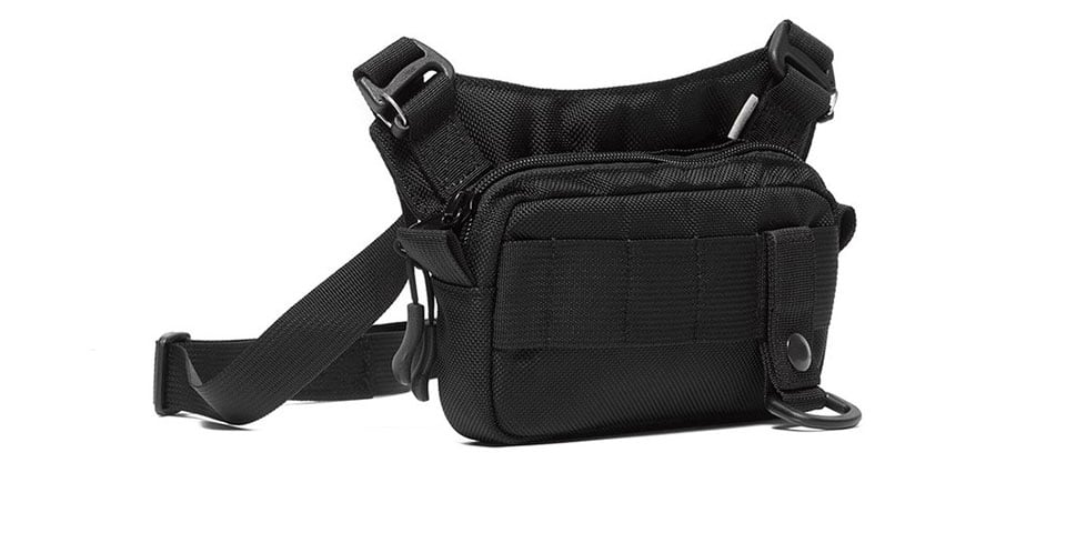 Sling Pouch - Slim - Black Ballistic Nylon – DSPTCH