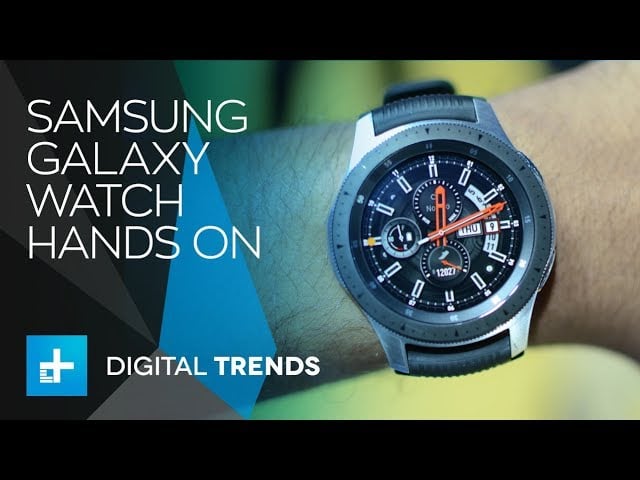 The Samsung Galaxy Watch Has an Always on Display and a 6-Day Battery