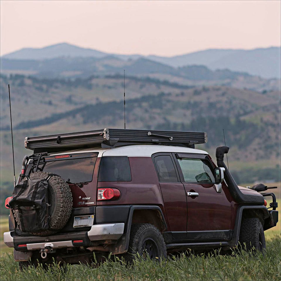 Gofastcampers Platform Roof Top Tent Is Only 6 Thick When Folded