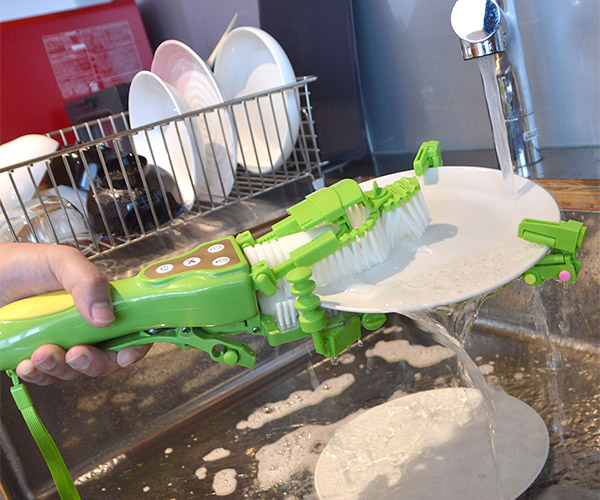 This Handheld Electric Dishwasher Helps 