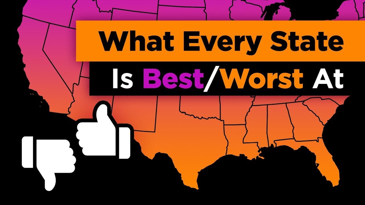 What Every State Is Best And Worst At