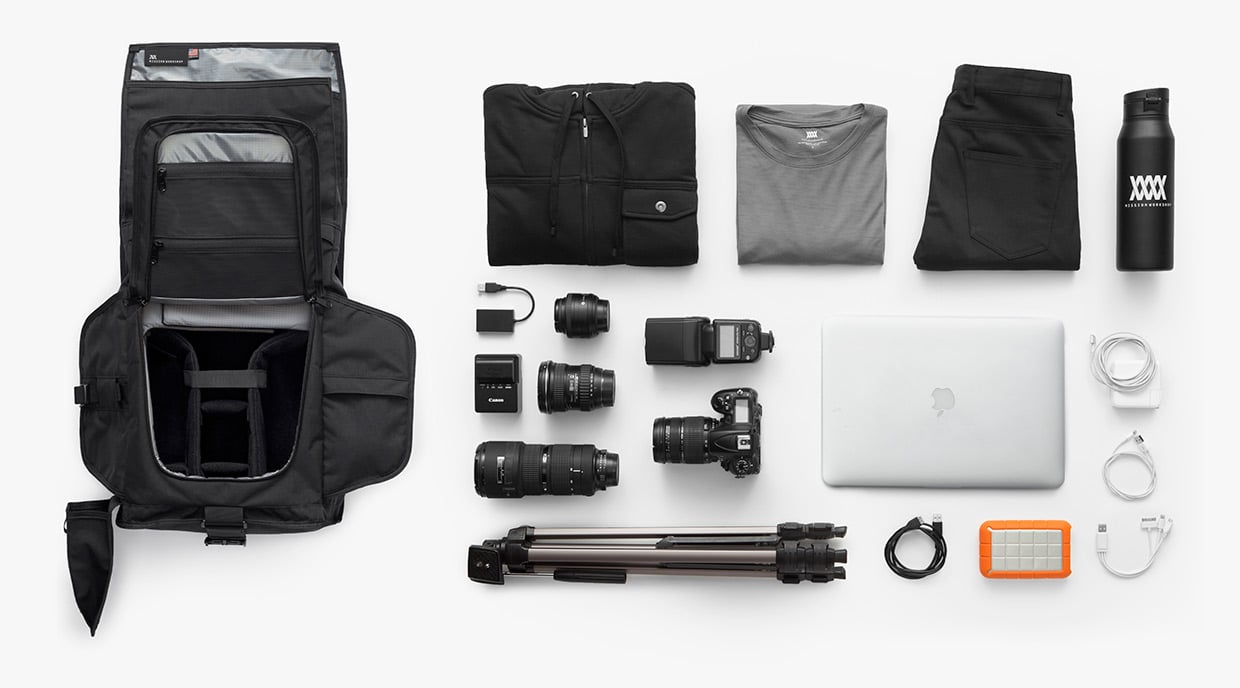 Integer Camera + Laptop Backpack