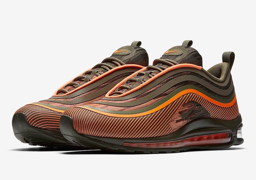 Nike 97 best sale orange and black