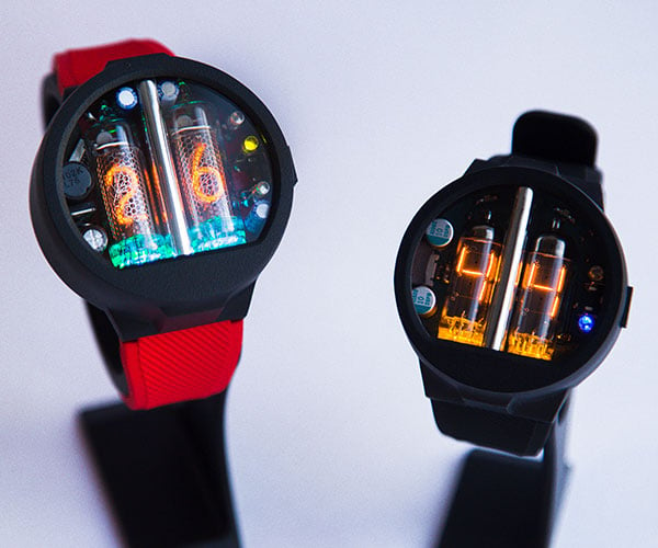 Nixoid & Glower Nixie Tube Watches