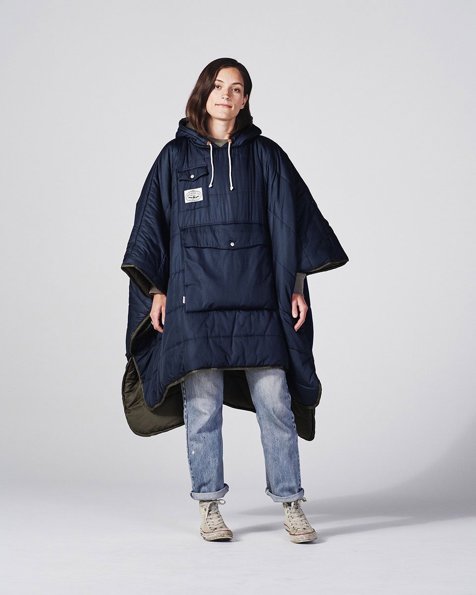 Poler's Reversible Camp Poncho Has Lots of Style and Pockets