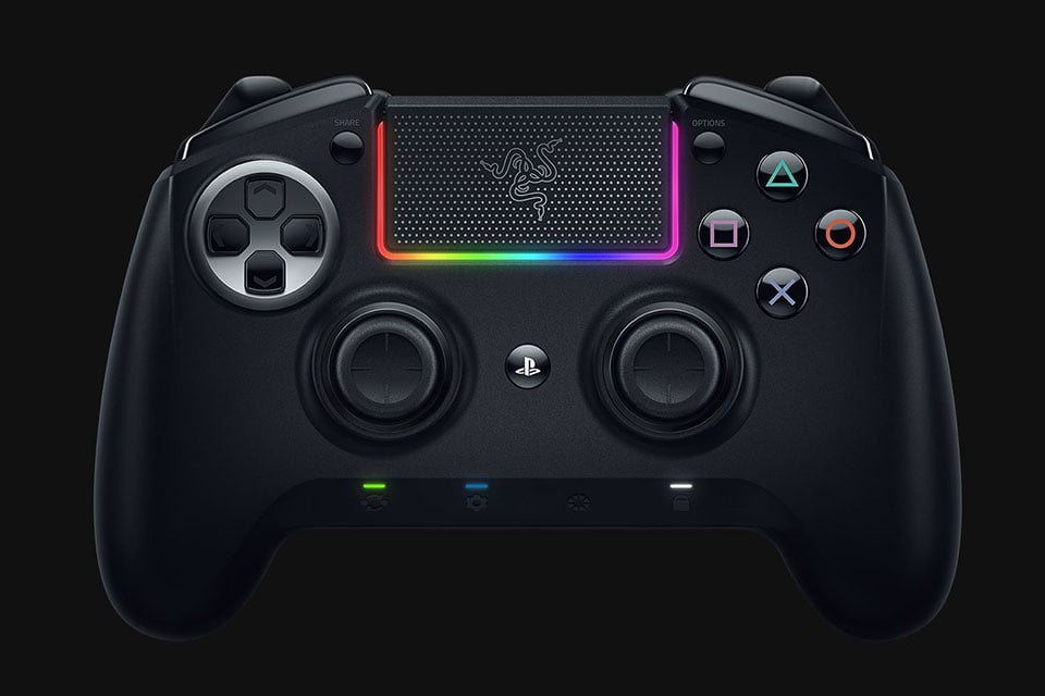 The Razer Raiju Ultimate PS4 Controller Has RGB Lights, Bluetooth