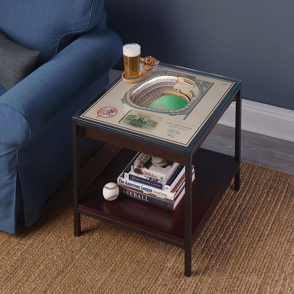 baseball side table