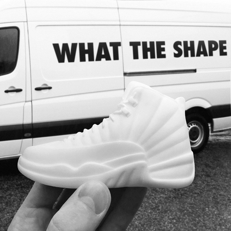 What the Shape Sneaker Candle Set