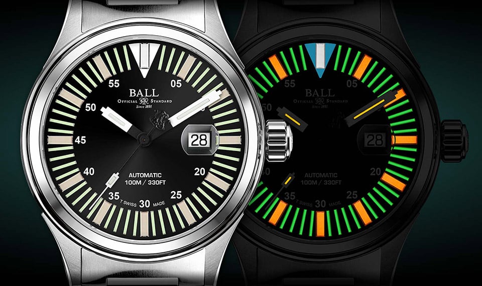 Ball Fireman Night Train III Watch