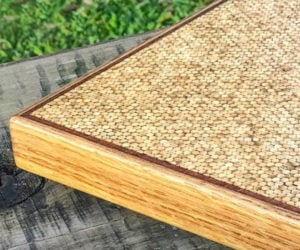 Bamboo Skewer Chopping Board