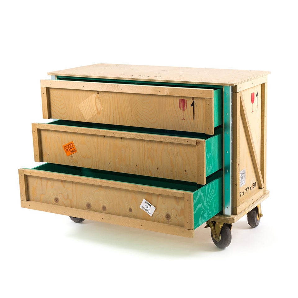 Export Como Wheeled Chest