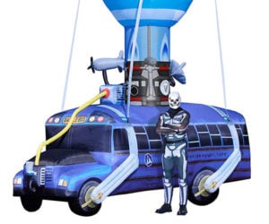 Inflatable Fortnite Battle Bus