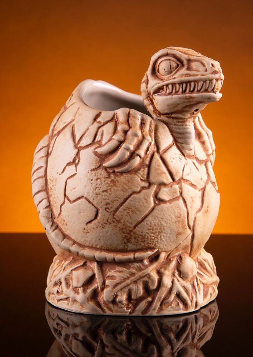 Jurassic Park Baby Raptor Tiki Mug