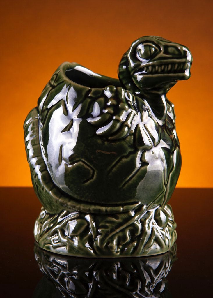 Jurassic Park Baby Raptor Tiki Mug