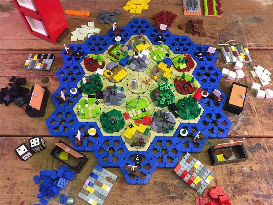 LEGO The Settlers of Catan Concept