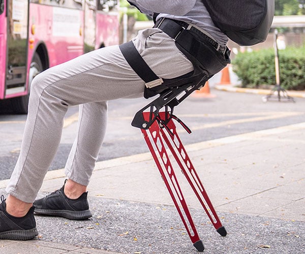 The Lex Bionic Chair is a Wearable Device that Lets You Sit Anywhere