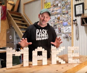 DIY Wooden LEGO Bricks
