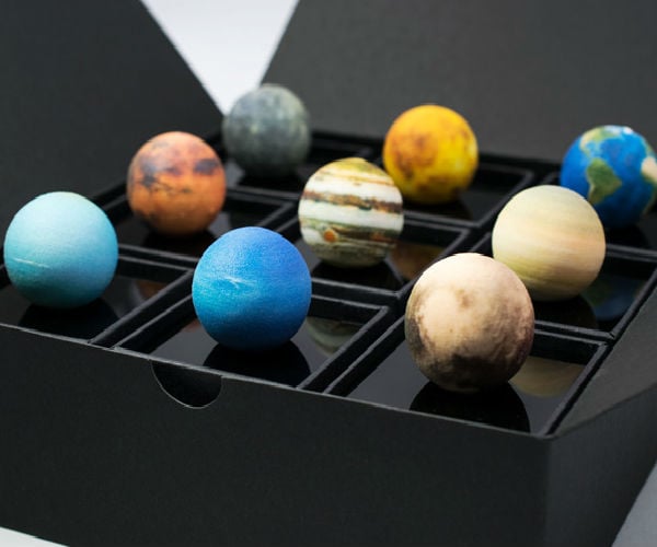 Hold the Planets in the Palm of Your Hand with this 3D Printed Set